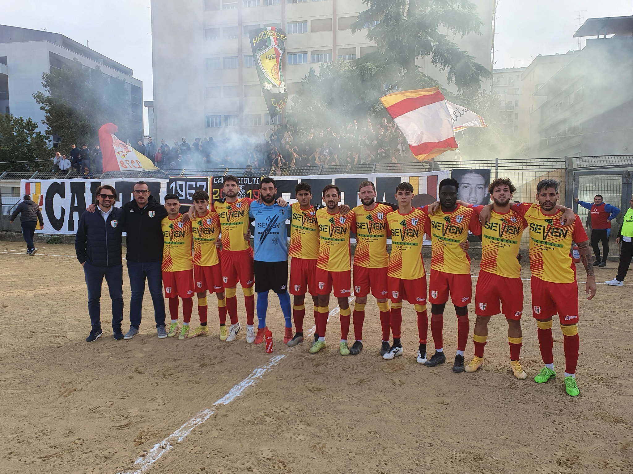 Eccellenza. La Nissa sfiora l’impresa contro l’Enna. A Martorana risponde nel finale su rigore Amaya