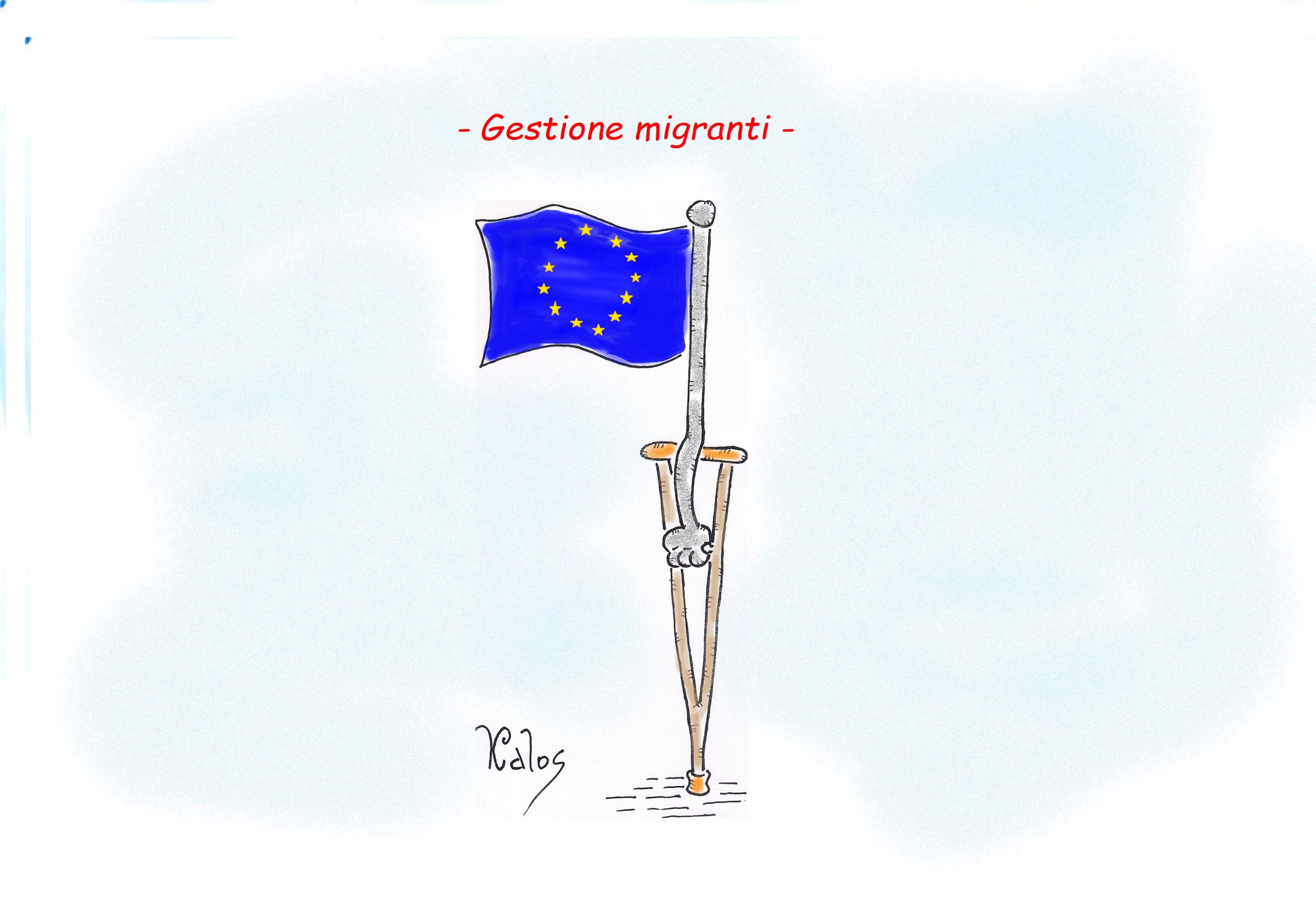 Un’Europa che ” non cammina”…