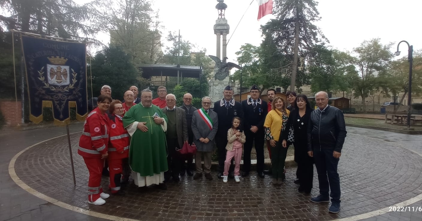 Santa Caterina. Cerimonia di commemorazione per festa Unità Nazionale e Forze Armate
