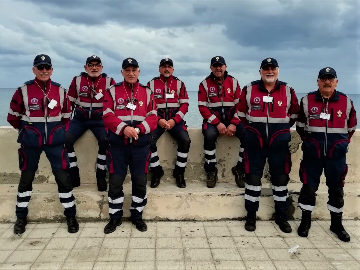 Caltanissetta. Volontari del gruppo di Protezione Civile dell’Associazione Nazionale Polizia di Stato protagonisti nelle esercitazioni a Villafranca Tirrena