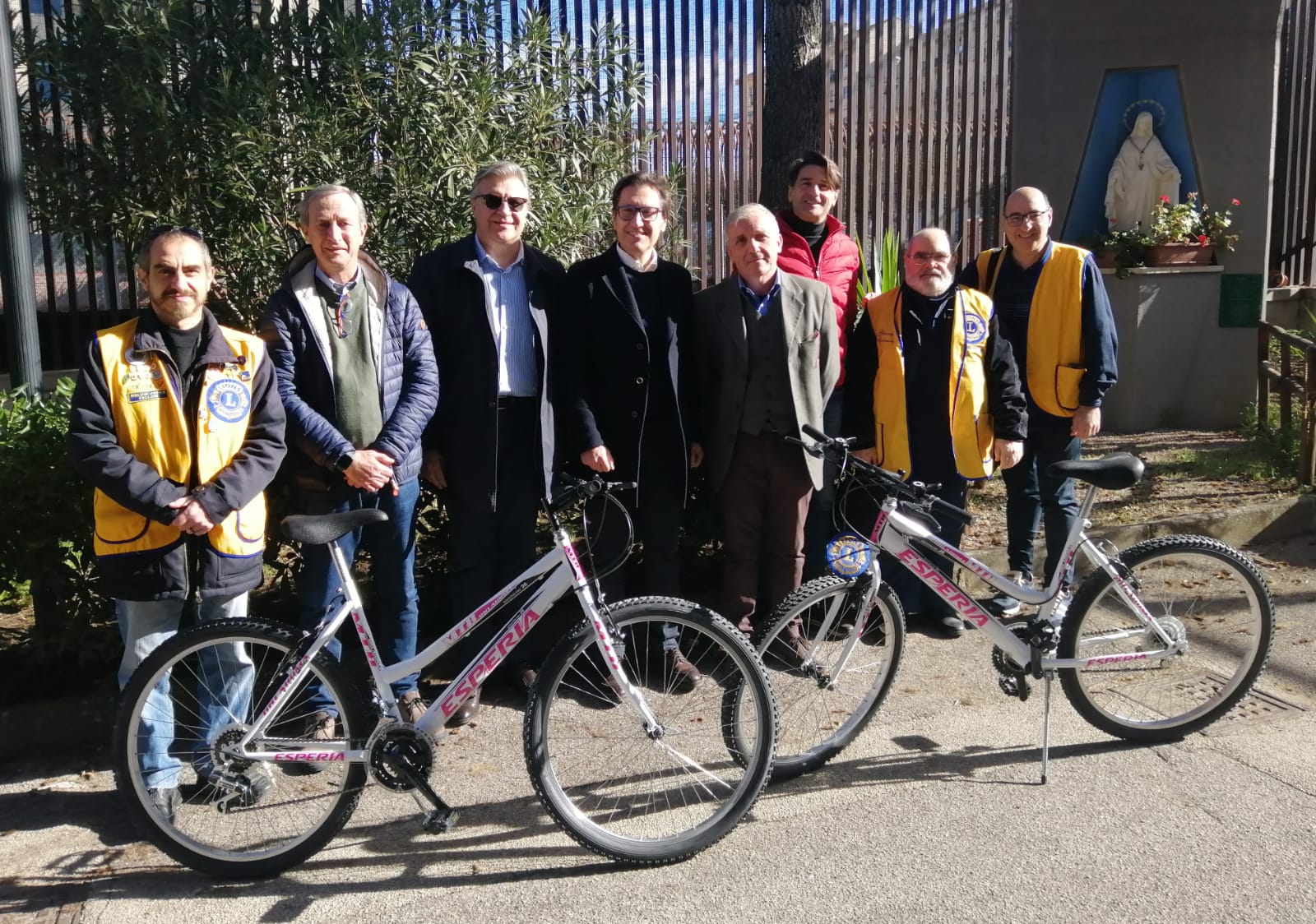 Caltanissetta, Lions Club donano biciclette all’istituto Penale per minorenni