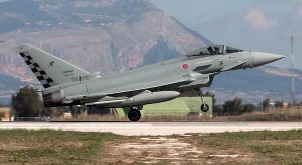 Individuato il corpo senza vita del pilota del caccia Eurofighter precipitato nei pressi di Trapani