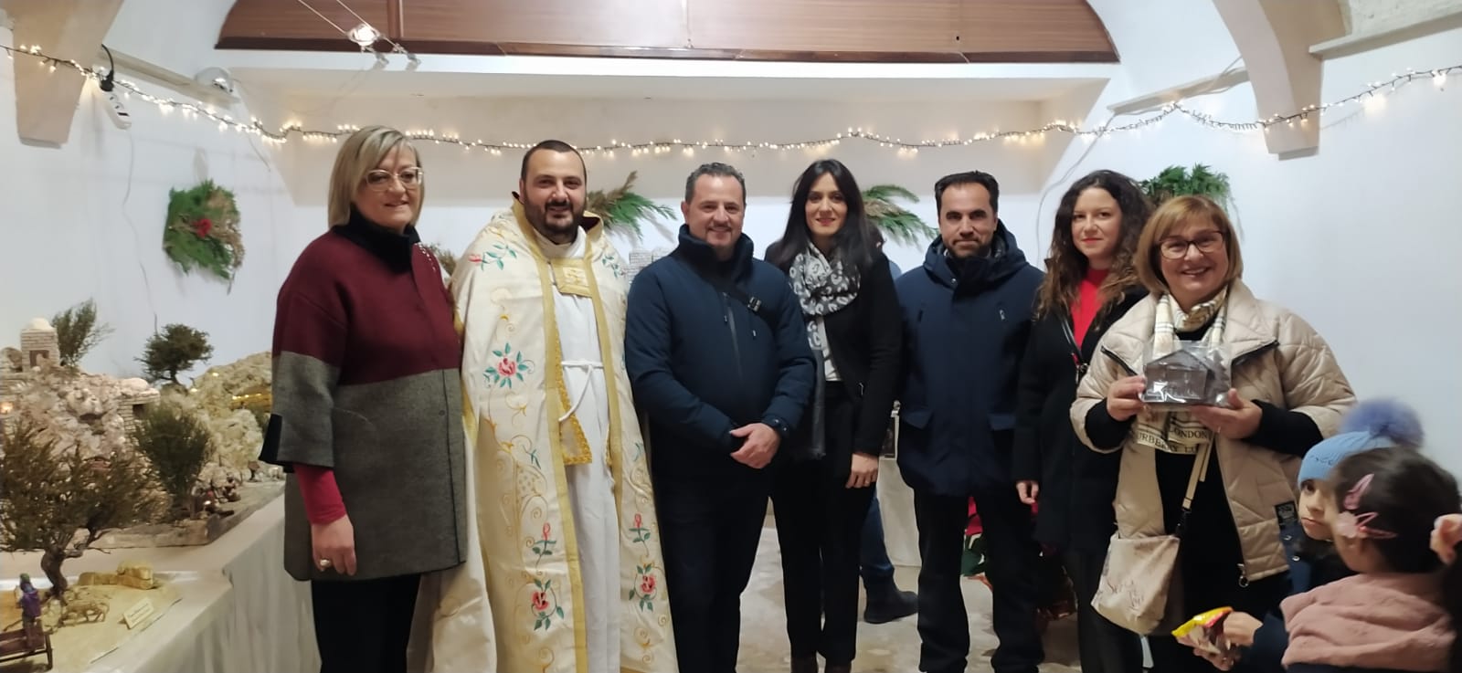 Villalba, inaugurati  tanti presepi e si respira aria natalizia