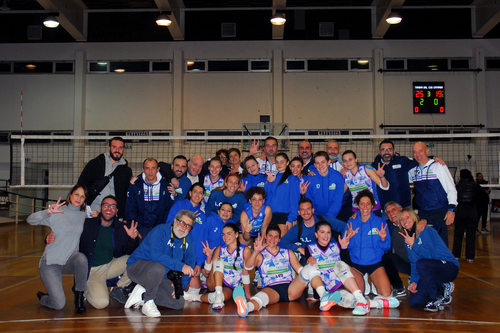 Pallavolo serie B2. La Traina batte in trasferta il Volley Valley e si conferma capolista