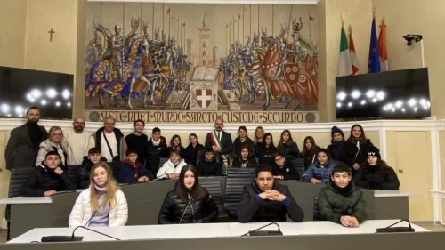 Milena. Delegazione di 21 studenti gemellata con Comune di Asti