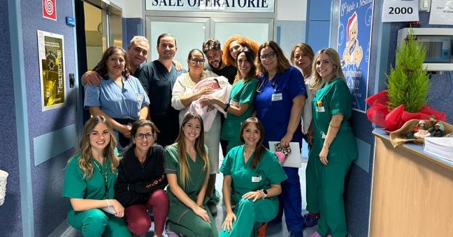 Sicilia, si chiama Ilary Elettra la prima nata del 2023