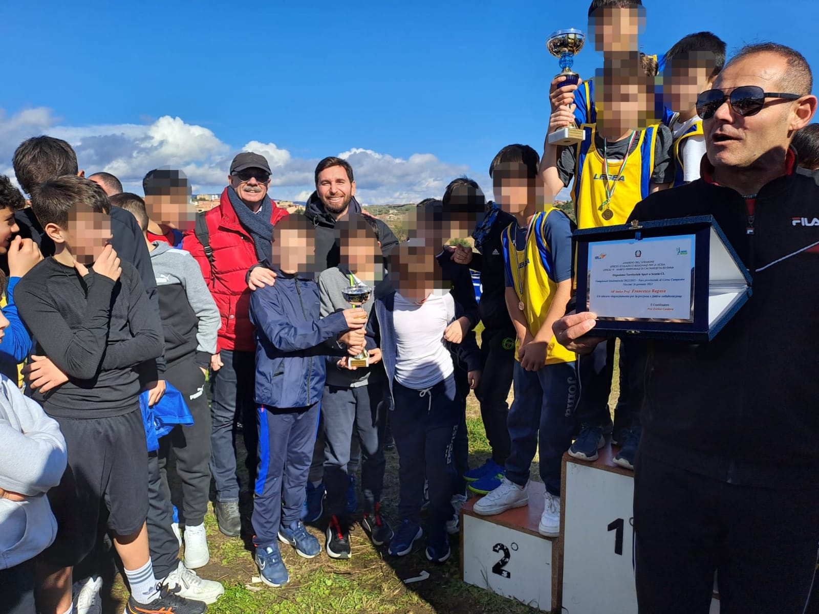 Gli alunni dell’Istituto Comprensivo “Martin Luther King” di Caltanissetta protagonisti  ai Campionati Studenteschi di Corsa Campestre
