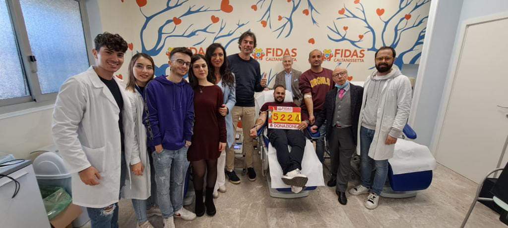 Caltanissetta. Fidas, un’importante “arteria”: con 5224 sacche colma il 74% del fabbisogno del Sant’Elia