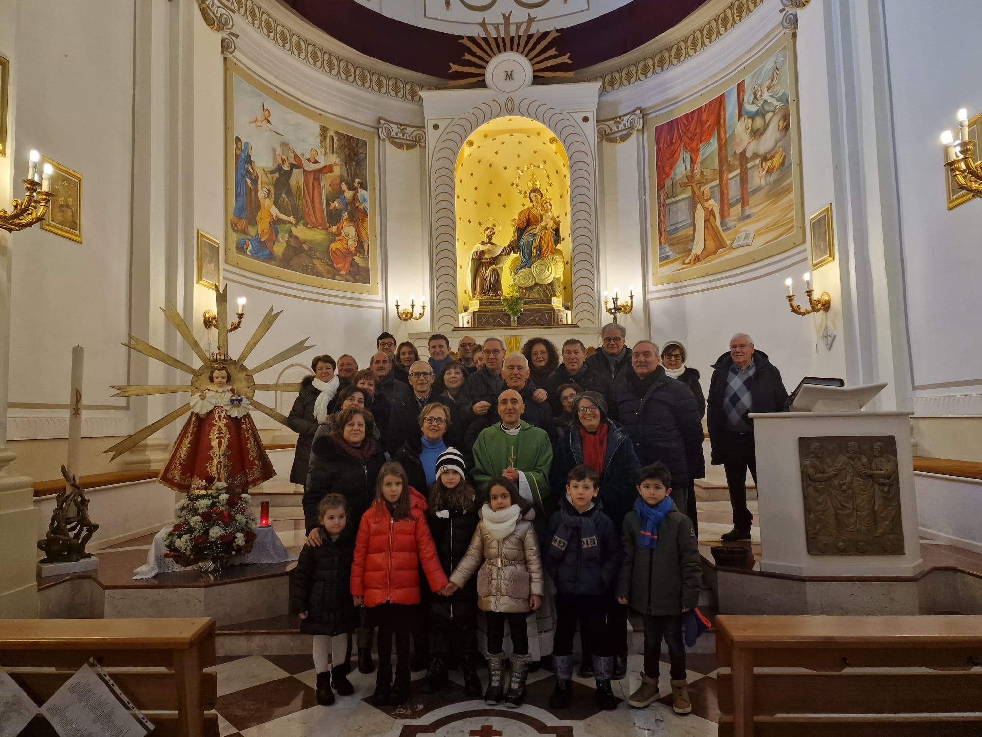 Mussomeli,al “Carmelo” festa di Gesù Bambino di Praga