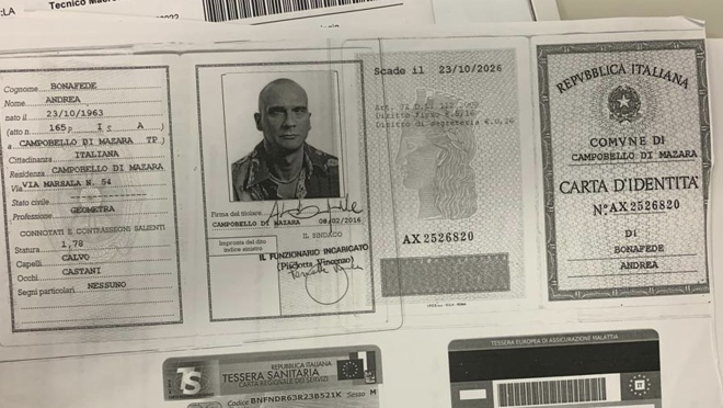 Messina Denaro alias Andrea Bonafede: il boss aveva anche una Carta d’identità emessa nel 2016
