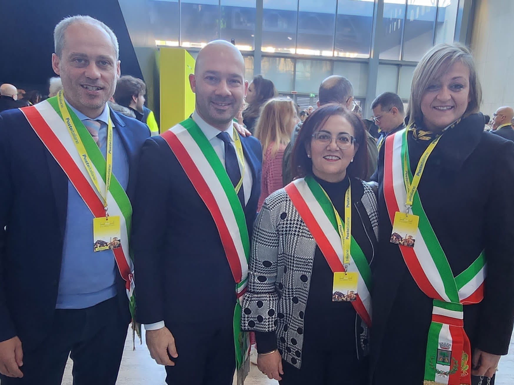 Anche i sindaci del Vallone  a Roma all’evento Poste Italiane: “Polis dai piccoli centri si fa grande l’Italia”