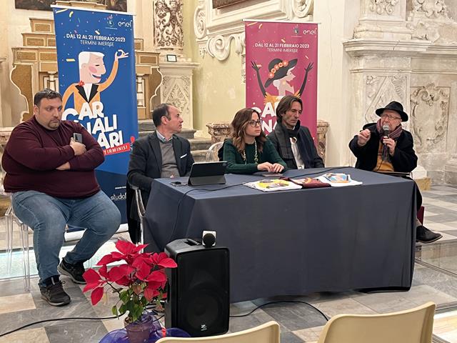 Presentato il programma del Carnalivari Tirminisi, ospiti: Shakalab, Giorgio Vanni, Gemelli Diversi, Lello Analfino, Nino Frassica