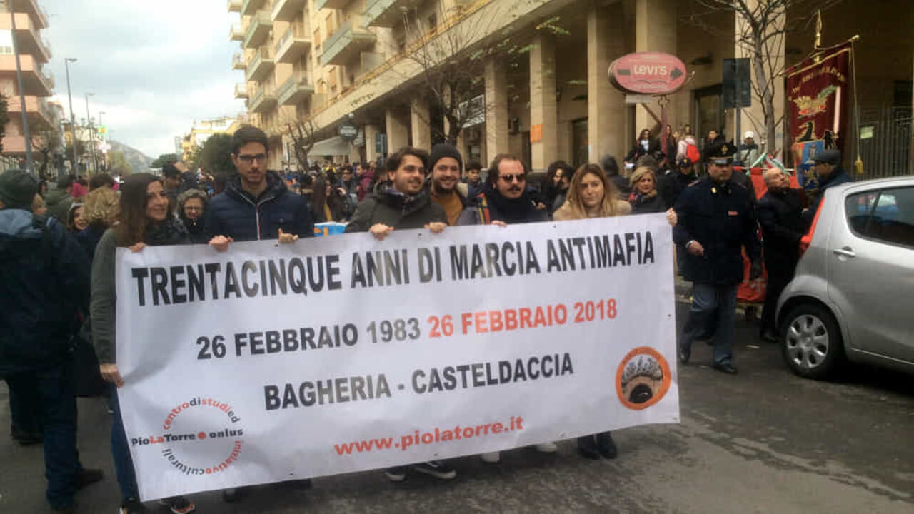 ANCI Sicilia alla 40esima marcia antimafia nel “triangolo della morte” Bagheria-Casteldaccia