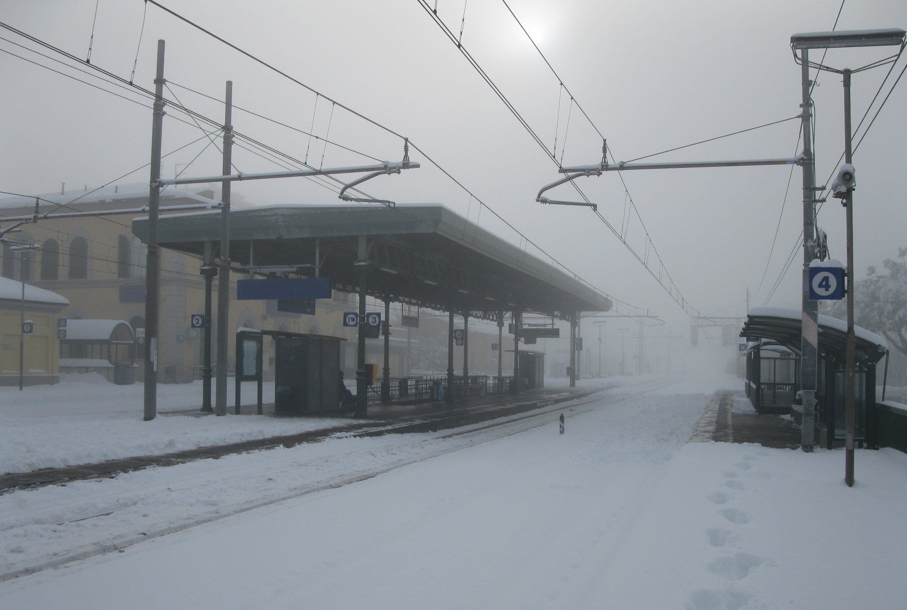 Ferrovie: nel Nisseno interrotte alcune tratte per allerta meteo