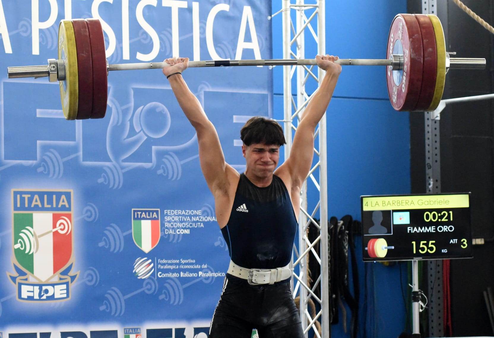 Pesistica. Gabriele La Barbera (Fiamme Oro Caltanissetta) convocato ai campionati mondiali Youth di Durazzo