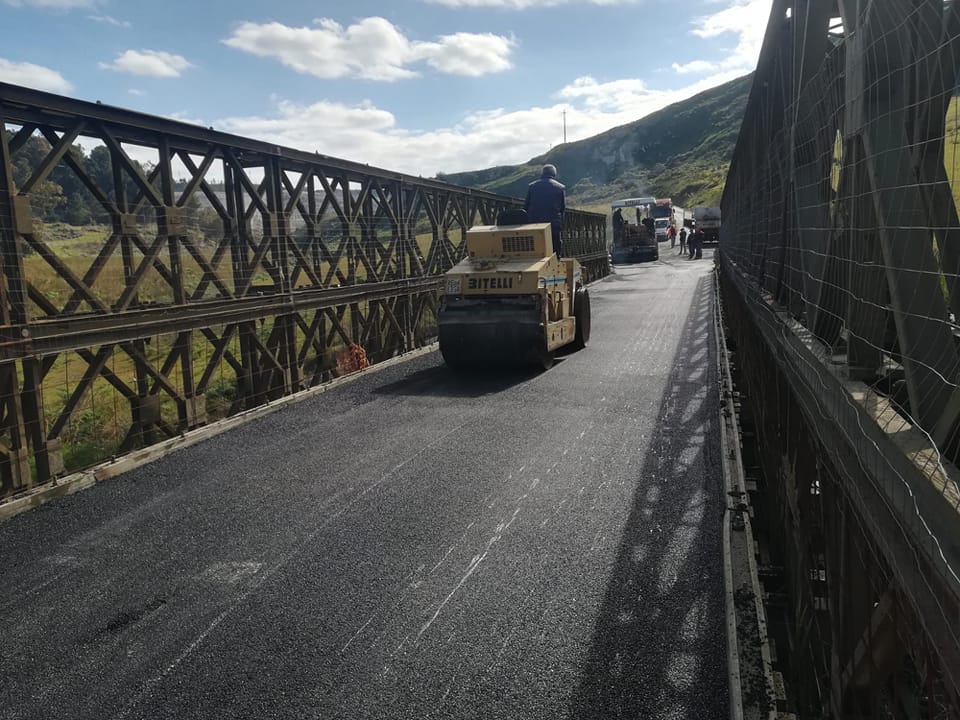 Mussomeli. Il sindaco Catania: “Terminati i lavori di sistemazione e messa in sicurezza del Ponte Bailey”