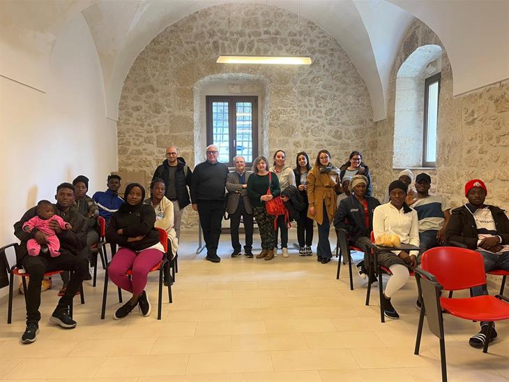 Nel Nisseno anche un neonato tra i nuclei delle 5 famiglie ivoriane accolte nel centro Sai