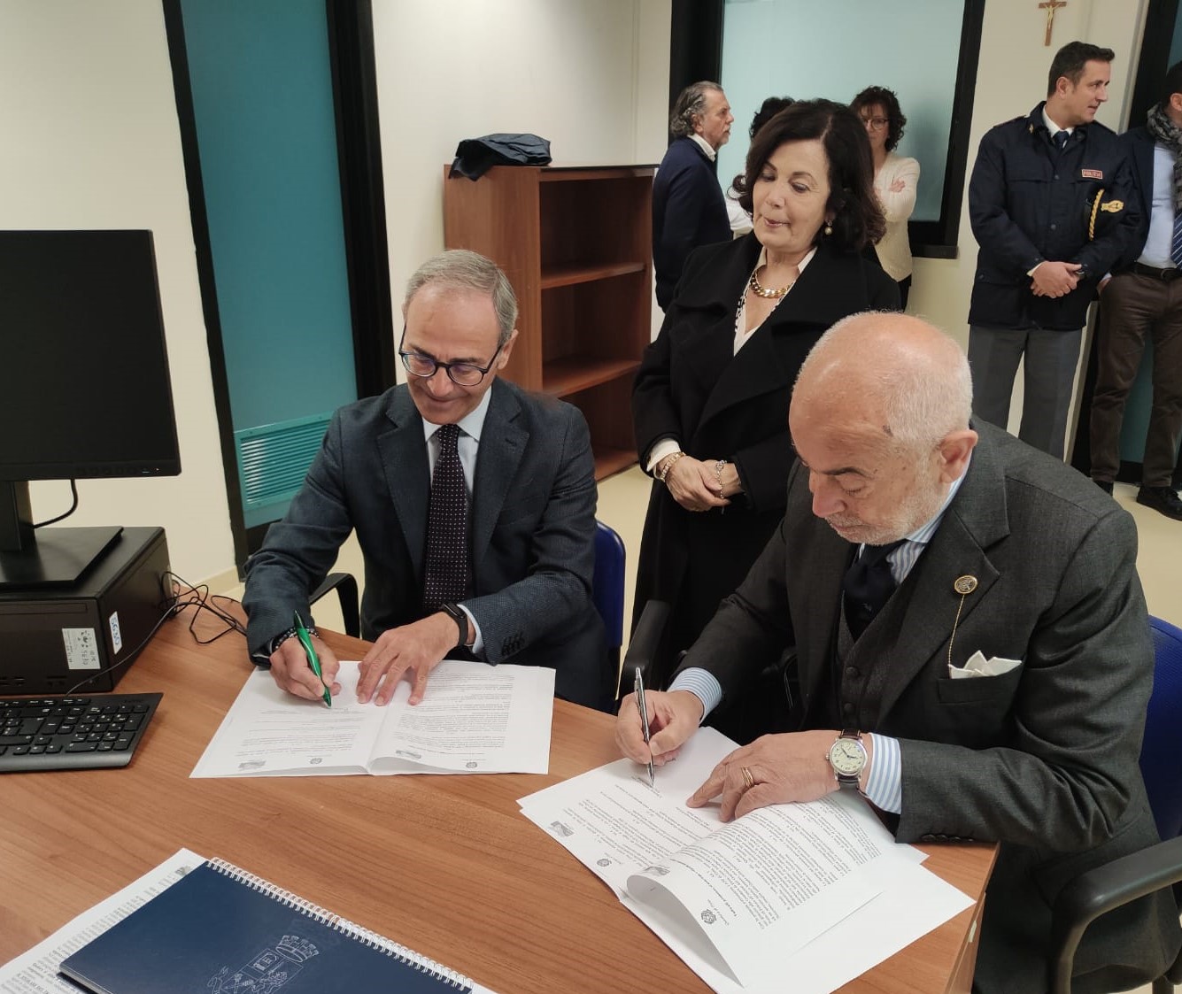 La Polizia di Stato di Enna ha inaugurato il Posto di Polizia nelle vicinanze del Pronto Soccorso dell’Ospedale Umberto I