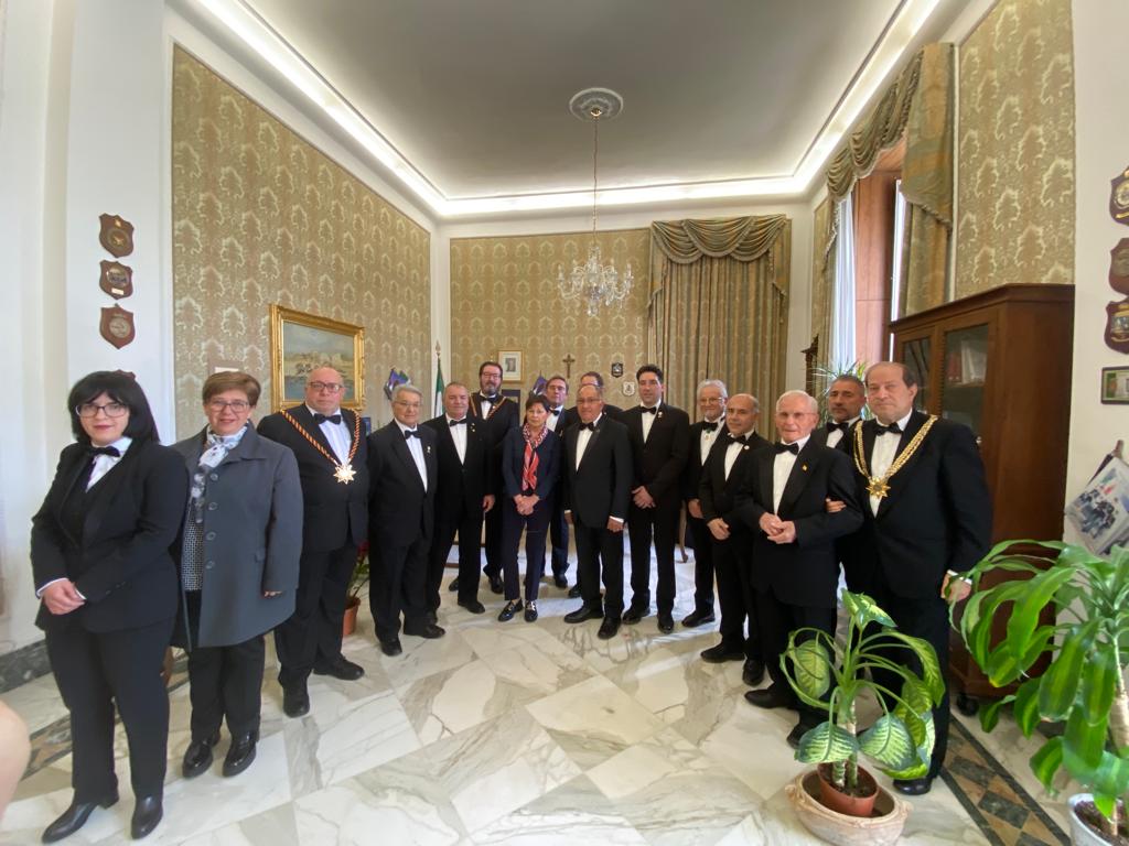 Caltanissetta, Real Maestranza e Capitano in visita al Prefetto