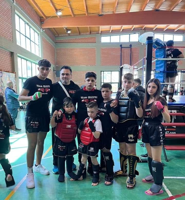 Al Naxos Fight brillano le stelle dei giovani nisseni con il Team Celestri