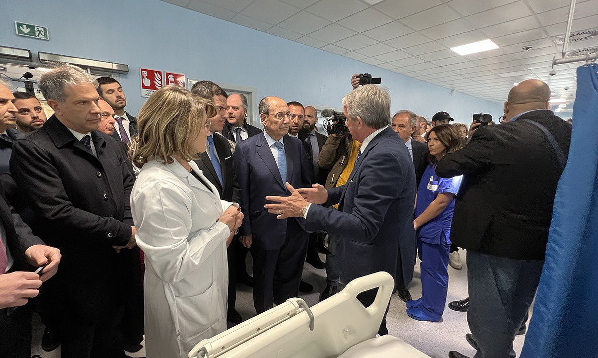 Sanità, Schifani inaugura il nuovo Pronto soccorso dell’ospedale Garibaldi a Catania: «Traguardo raggiunto»