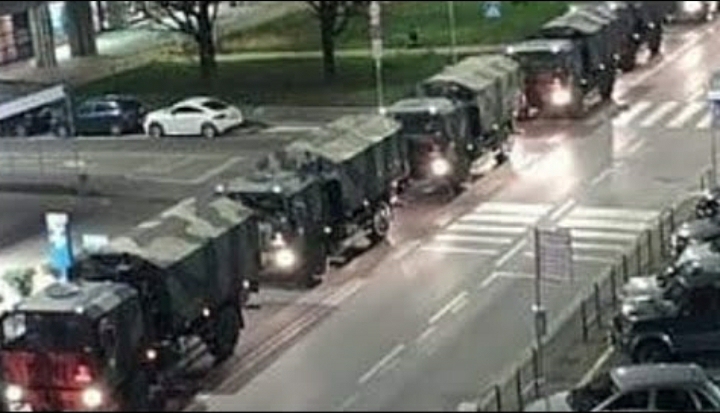 Covid, 18 marzo 2020, data indelebile nella memoria collettiva. Il ricordo dei mezzi militari a Bergamo