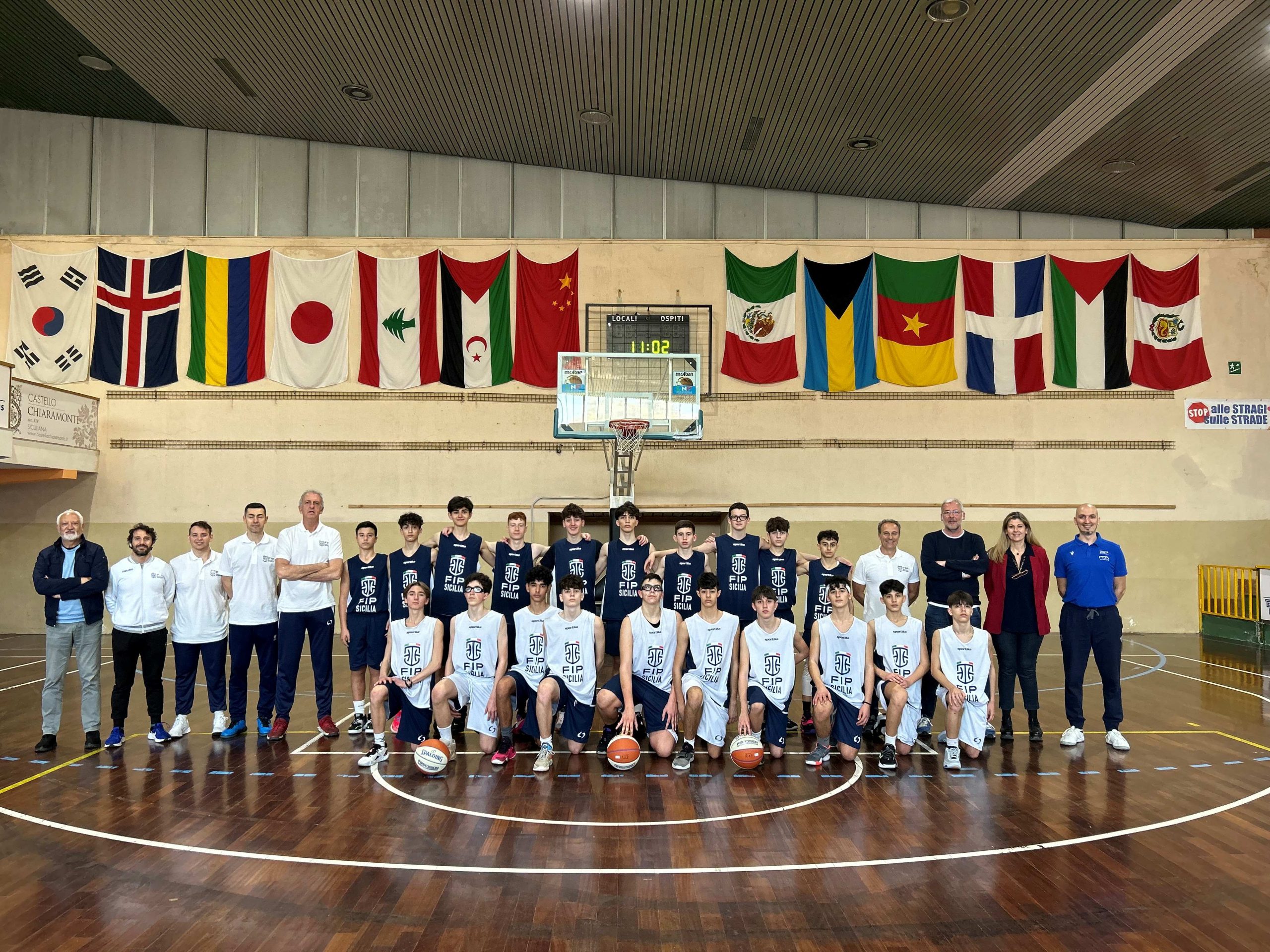Basket Under 14. I giovani nisseni Alessandro Giunta e Giulio Ferrari protagonisti al Progetto Academy Italia