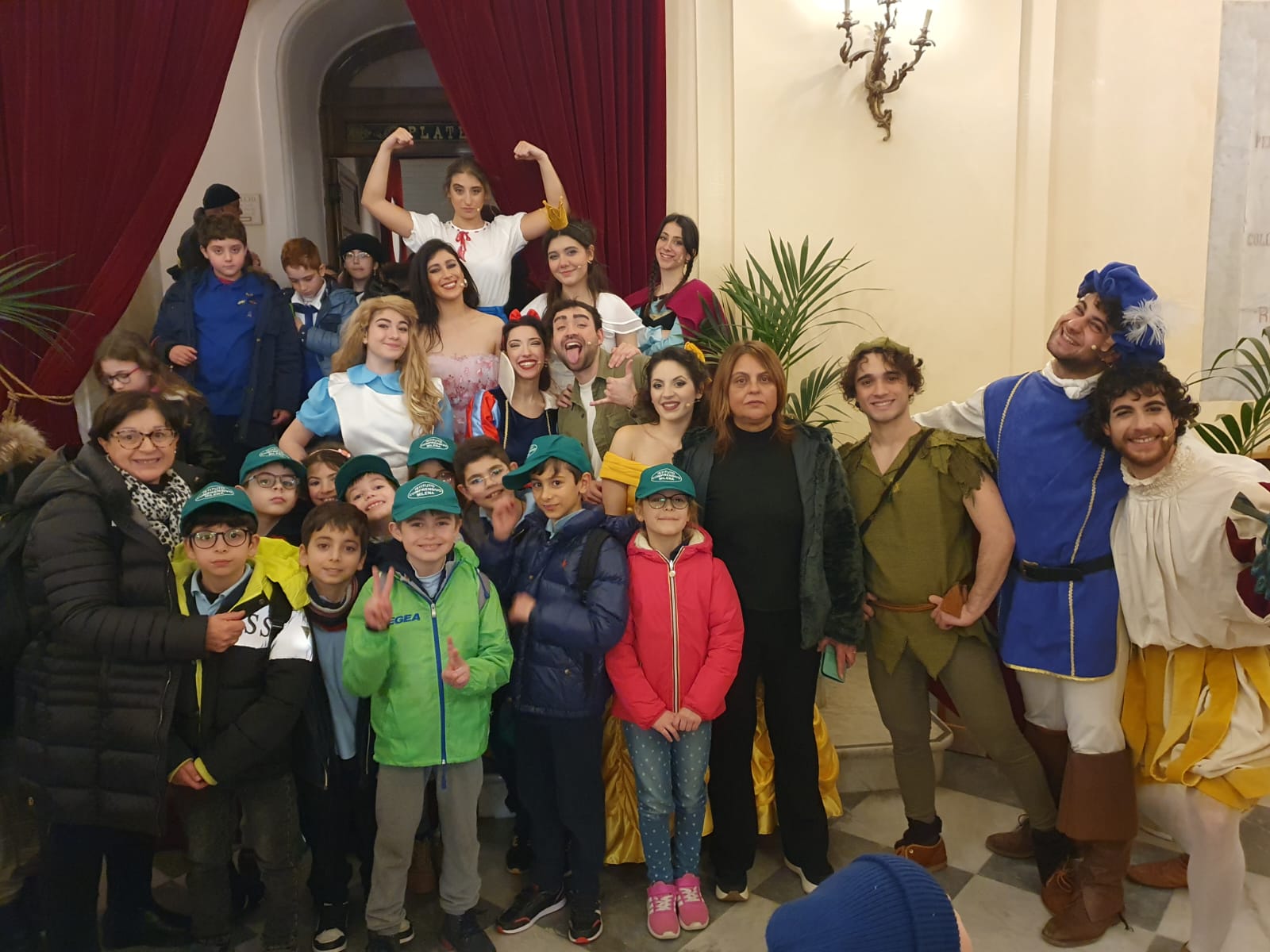 Milena, bambini scuola primaria al Teatro Pirandello di Agrigento. “La magia delle fiabe”