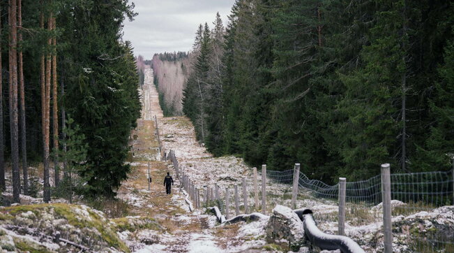La Finlandia ha avviato la costruzione di un muro al confine con la Russia per aumentare sicurezza