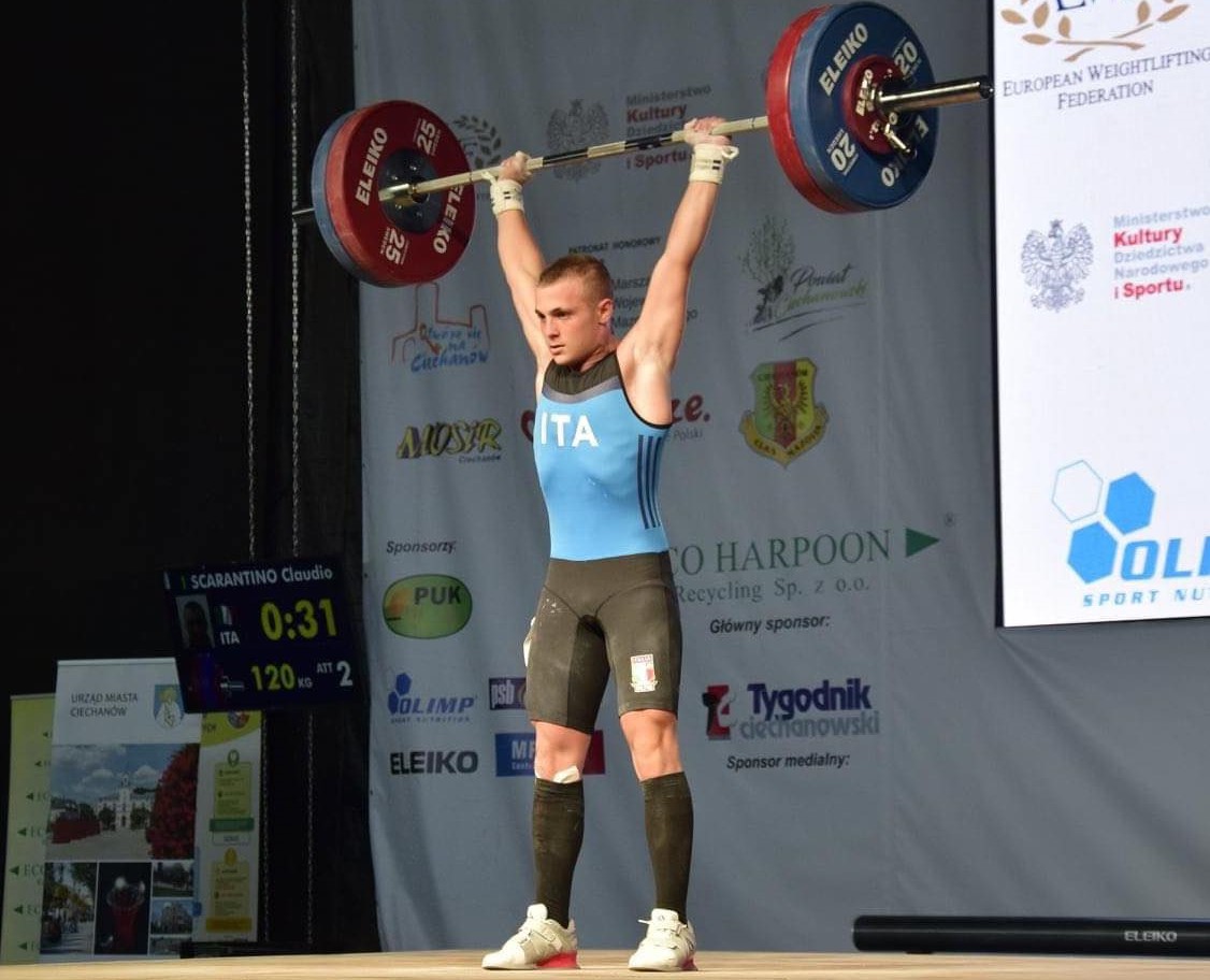 Pesistica. Ai Mondiali Youth di Durazzo undicesimo posto per Claudio Scarantino