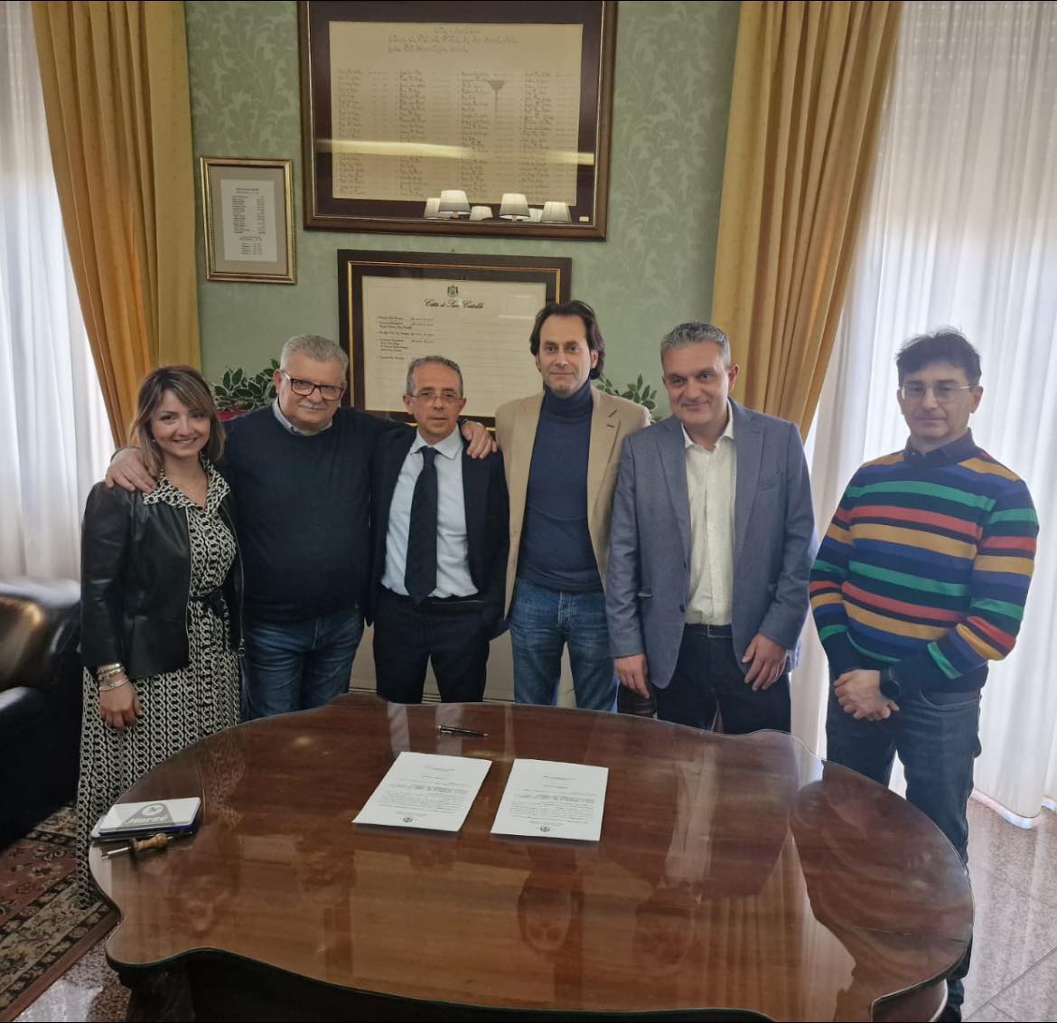 San Cataldo. Attribuite dal sindaco Comparato le deleghe agli assessori. Ecco le deleghe che restano in capo al primo cittadino