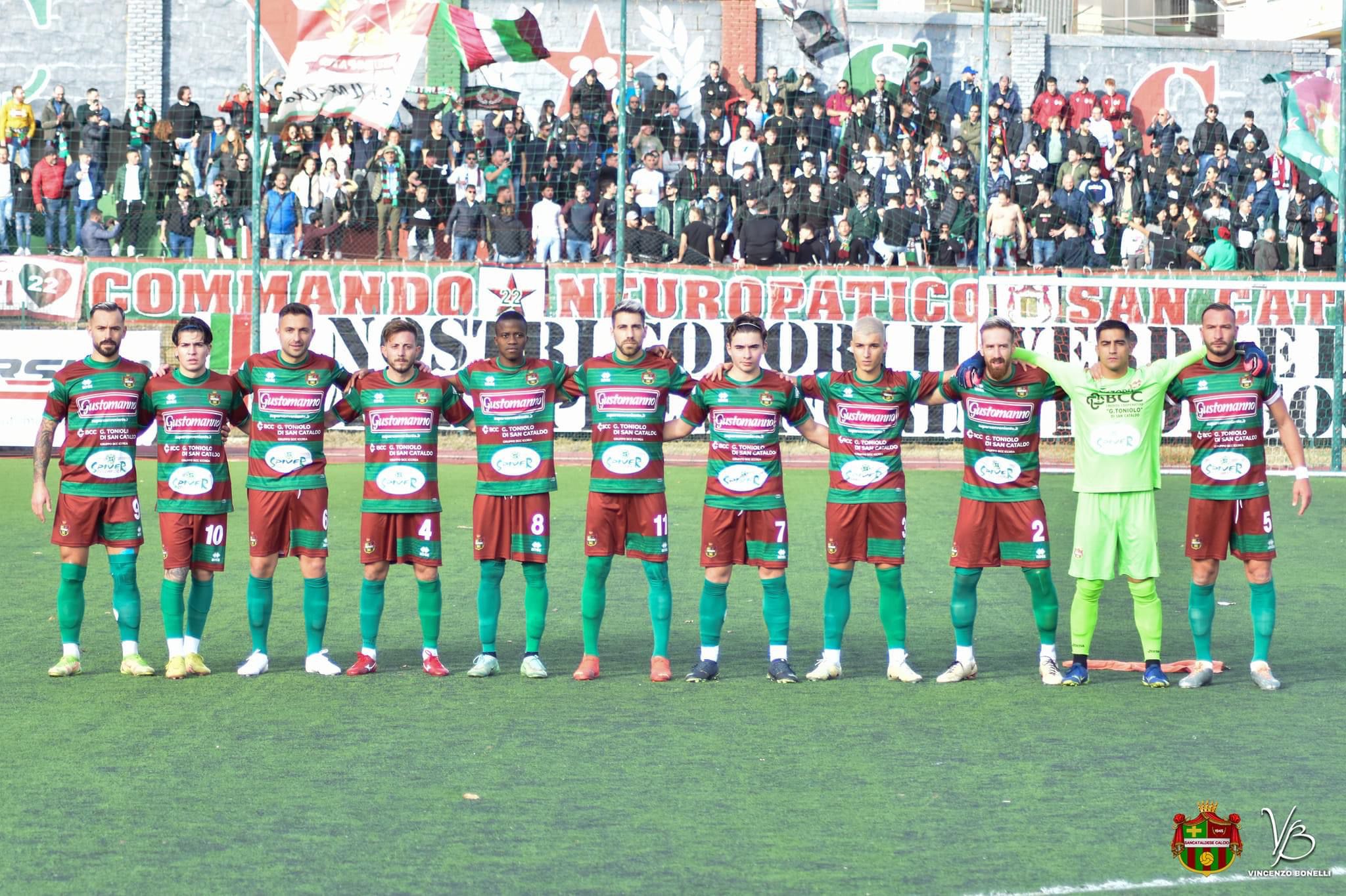 Serie D, Sancataldese in campo a Catania. Il “Numero 1” Dolenti: “Motivo di orgoglio per noi e per i nostri tifosi che ci seguiranno”
