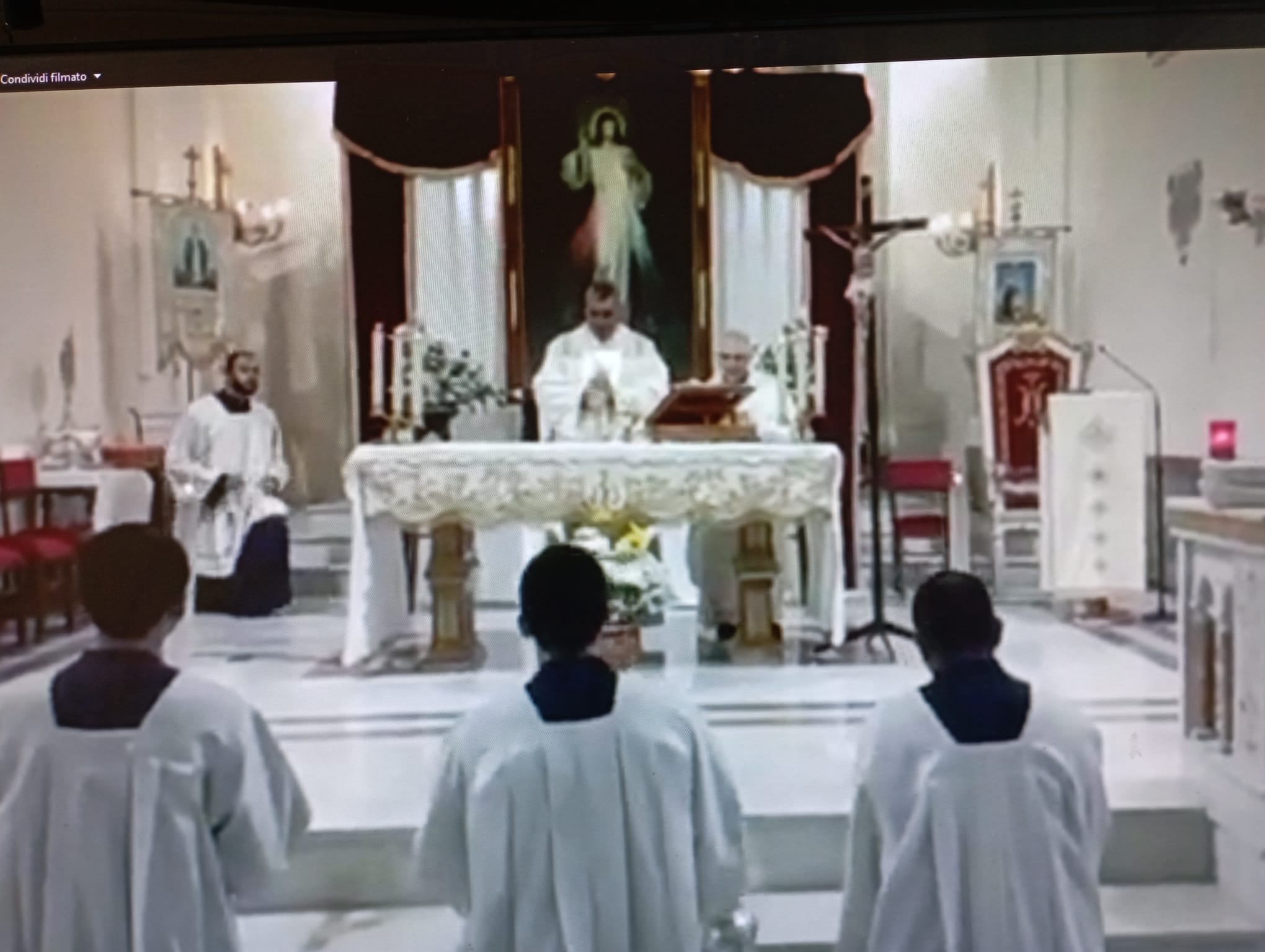 Mussomeli, nella chiesa di San Francesco festa della Divina Misericordia. I messaggi di Suor Faustina