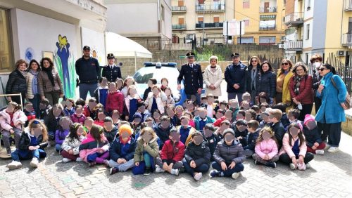 Caltanissetta. La Polizia di Stato in visita al Circolo Didattico “Leonardo Sciascia”
