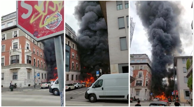 Milano, esplode un furgone con bombole d’ossigeno in centro: almeno quattro i feriti, evacuata una scuola e l’istituto Auxologico