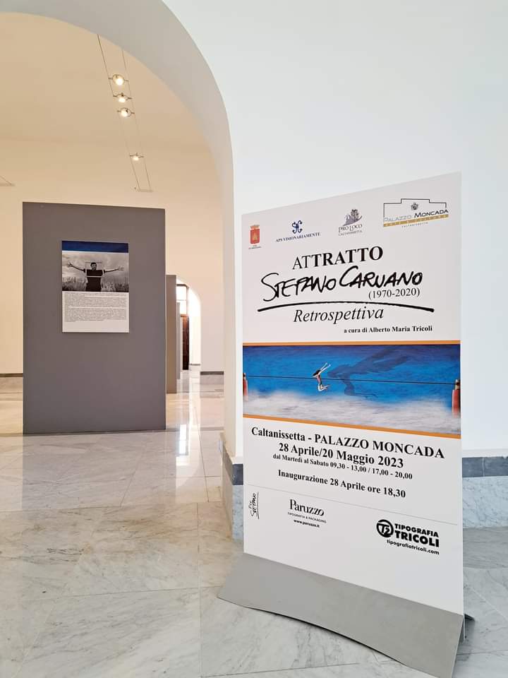 Caltanissetta, Venerdì Aldo Rapè “incontra” Stefano Caruano: performance teatrale alla mostra “Attratto”