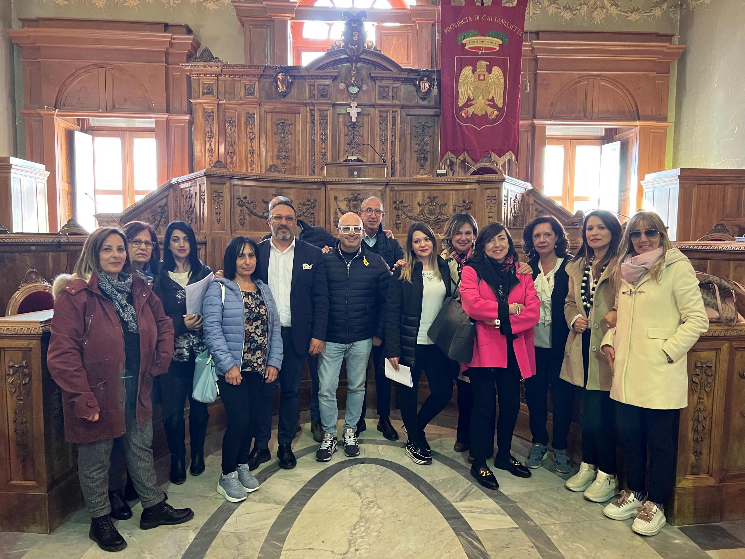 Caltanissetta. Incontro promosso dallo Snalv Confsal con lavoratori Siam e Asacom per il problema delle mensilità arretrate