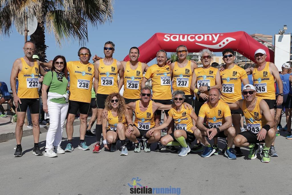 Podisti della Marathon Caltanissetta al “Memorial Ignazio Cicala” di Sciacca