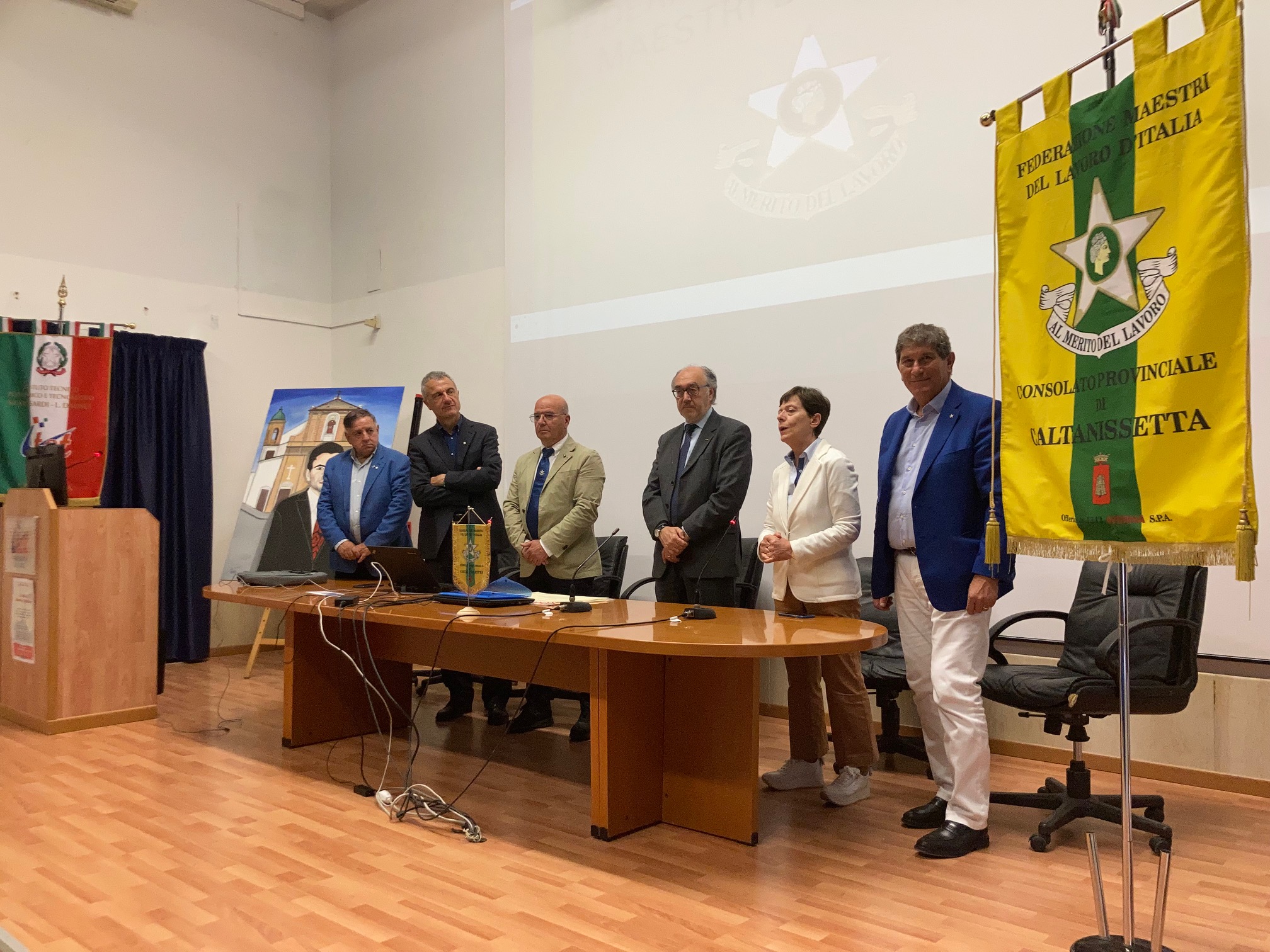 Caltanissetta. Incontro formativo degli studenti dell’ITET “Rapisardi – Da Vinci” con la “Federazione Nazionale Maestri del Lavoro”