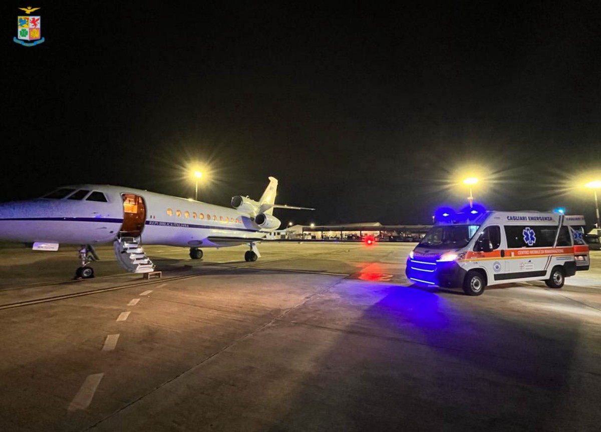 Aeronautica: volo sanitario urgente per bimbo di 4 mesi, trasportato da Catania a Roma