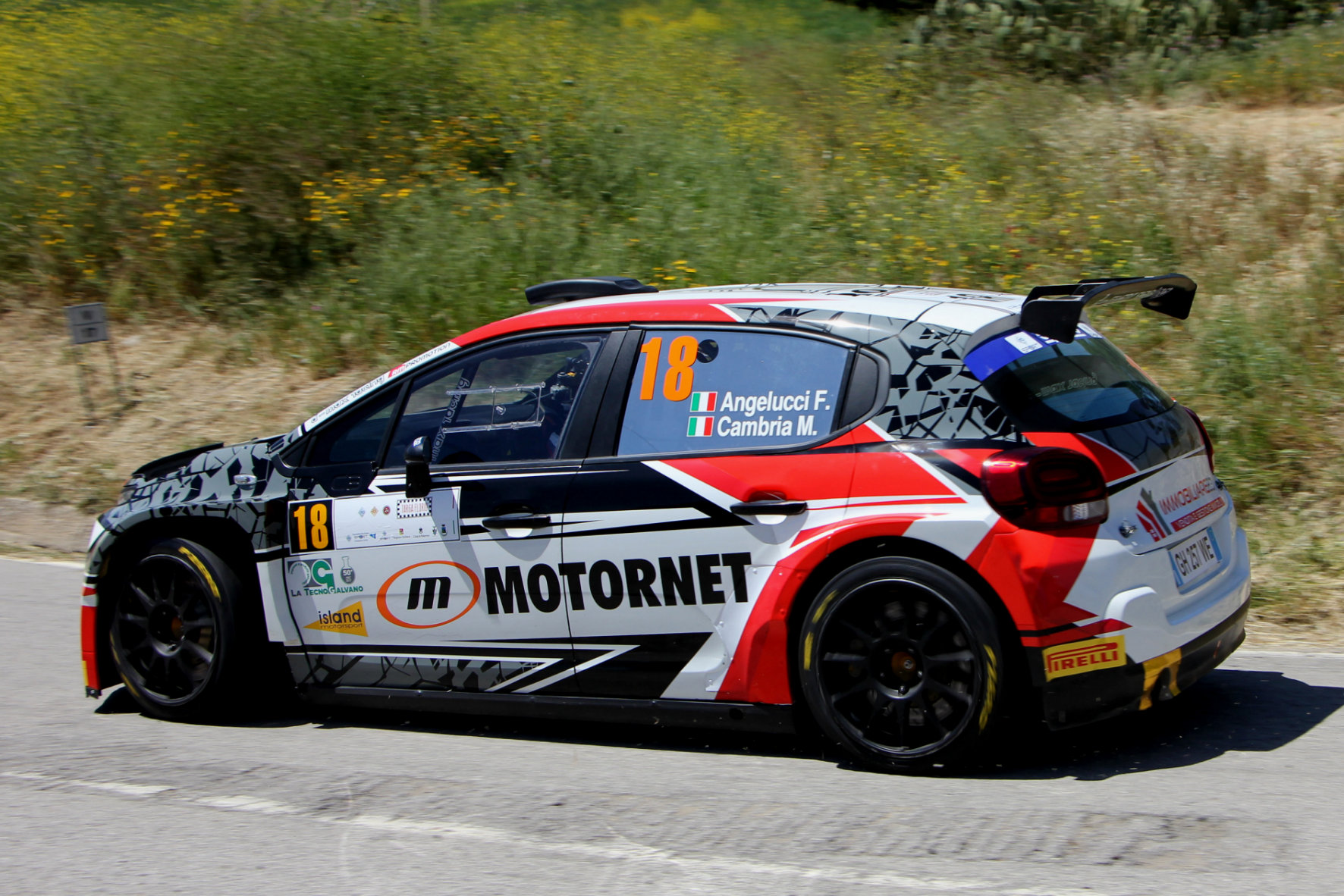 Rally. Fabio Angelucci e Max Cambria trionfano alla 107^ Targa Florio