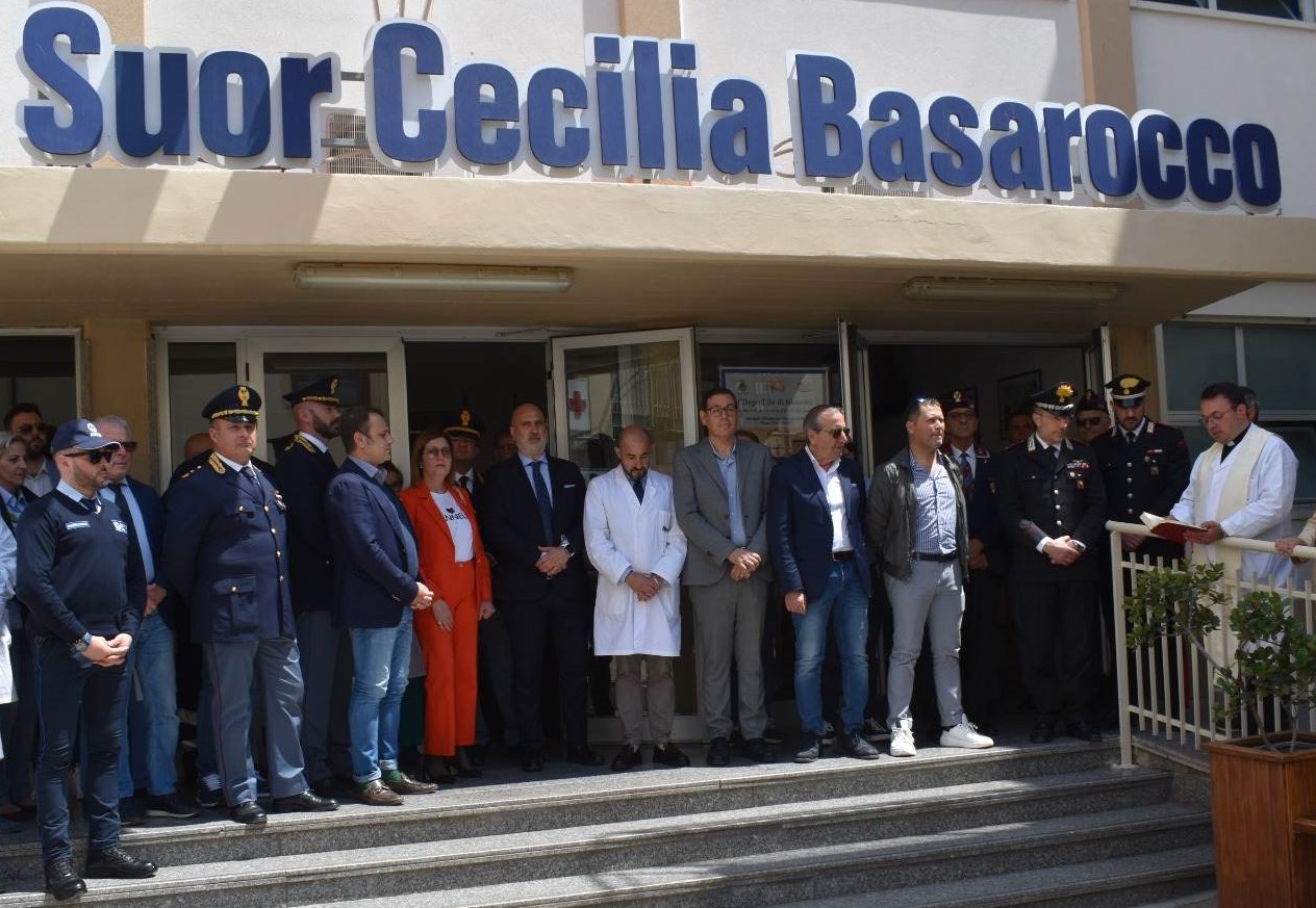 Niscemi: inaugurato il posto di Polizia al Pronto Soccorso del Suor Cecilia Basarocco