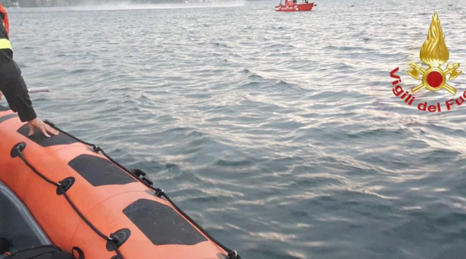 Imbarcazione si ribalta sul Lago Maggiore: il bilancio è di un morto e tre dispersi