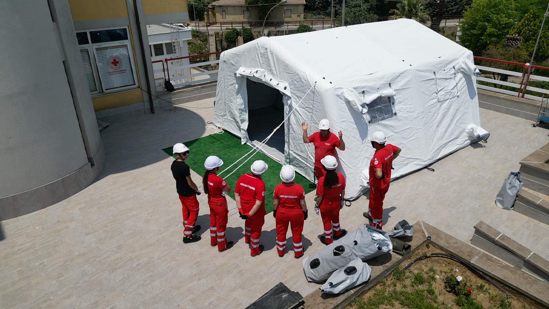 Caltanissetta, 26 volontari della Croce Rossa abilitati come “Operatori di Emergenza”