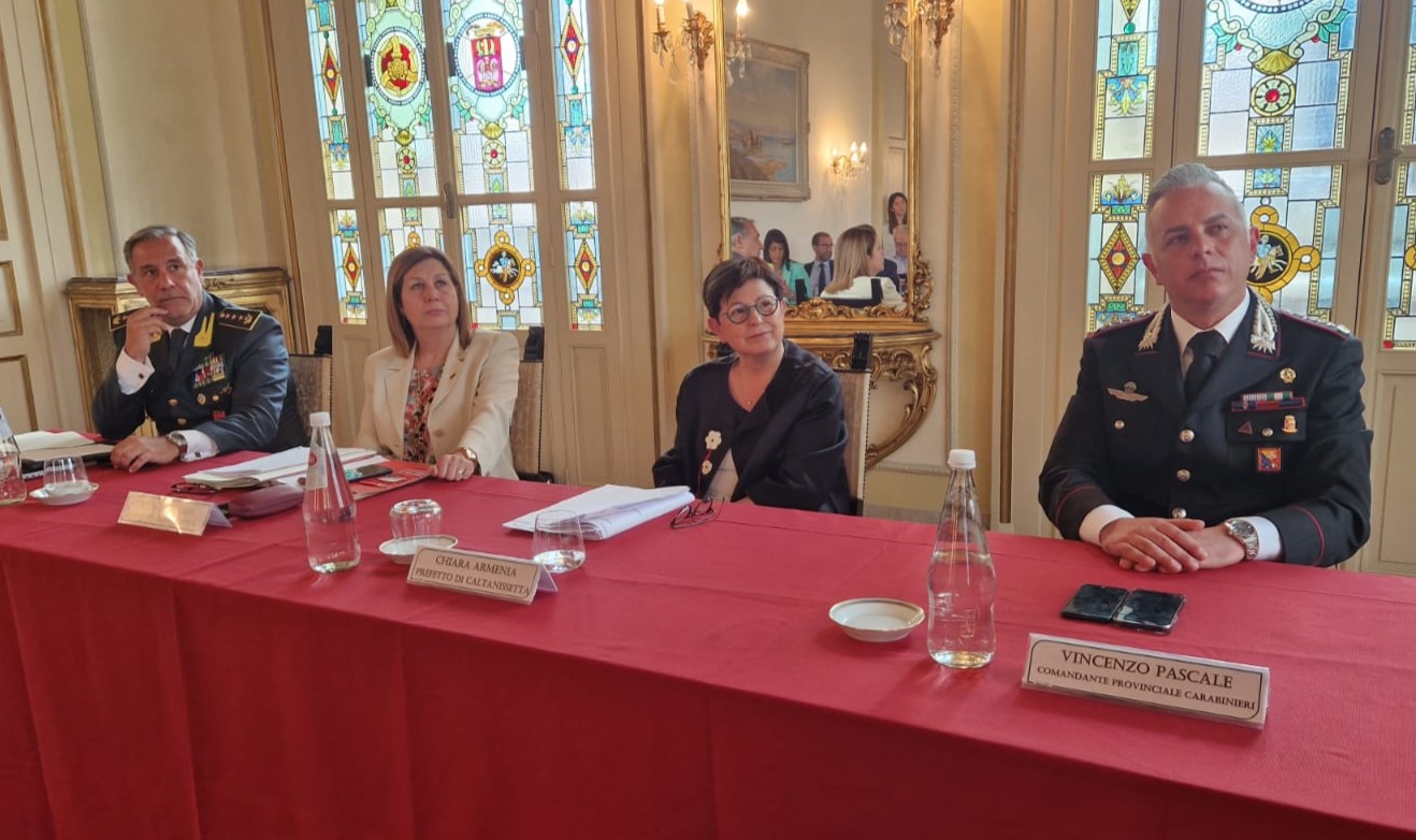 Presentati in Prefettura i progetti per video sorveglianza nei comuni di Bompensiere, Niscemi, San Cataldo, Caltanissetta e Gela