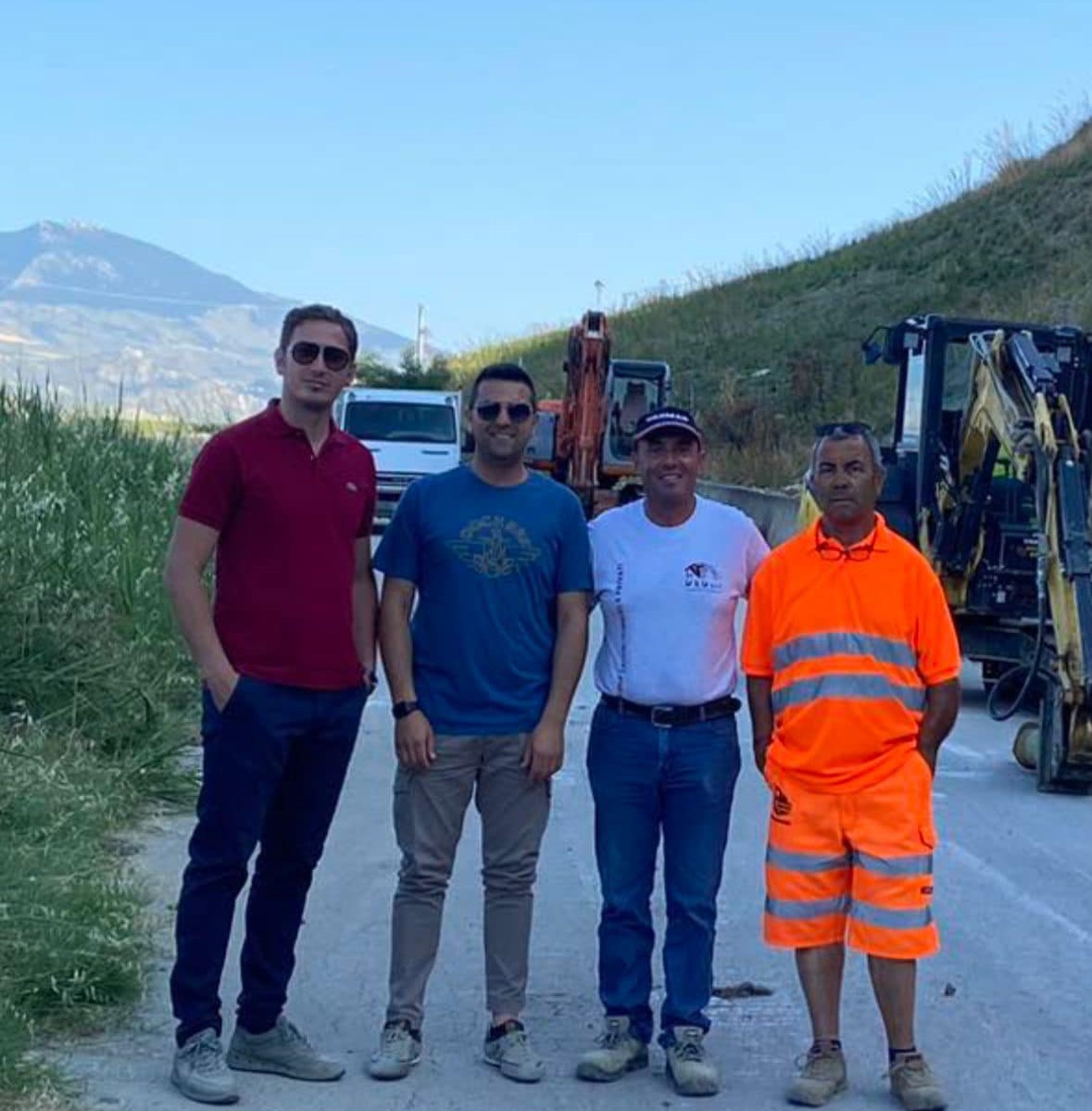 Sutera. Al via i lavori per la messa in sicurezza del tratto della Sp 20 bis Sutera-Campofranco