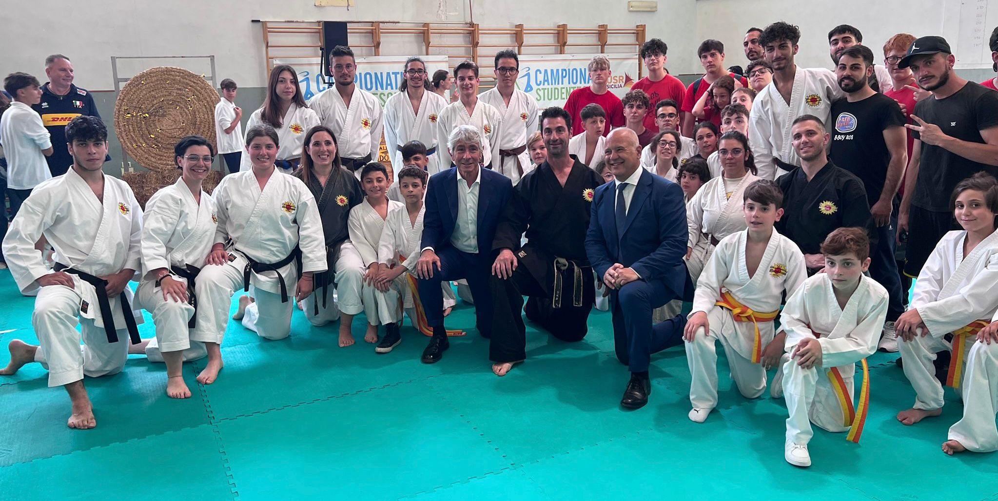 Serradifalco. La scuola di arti marziali Koshido Budo s’è esibita a Palermo in presenza del Ministro dello Sport Andrea Abodi