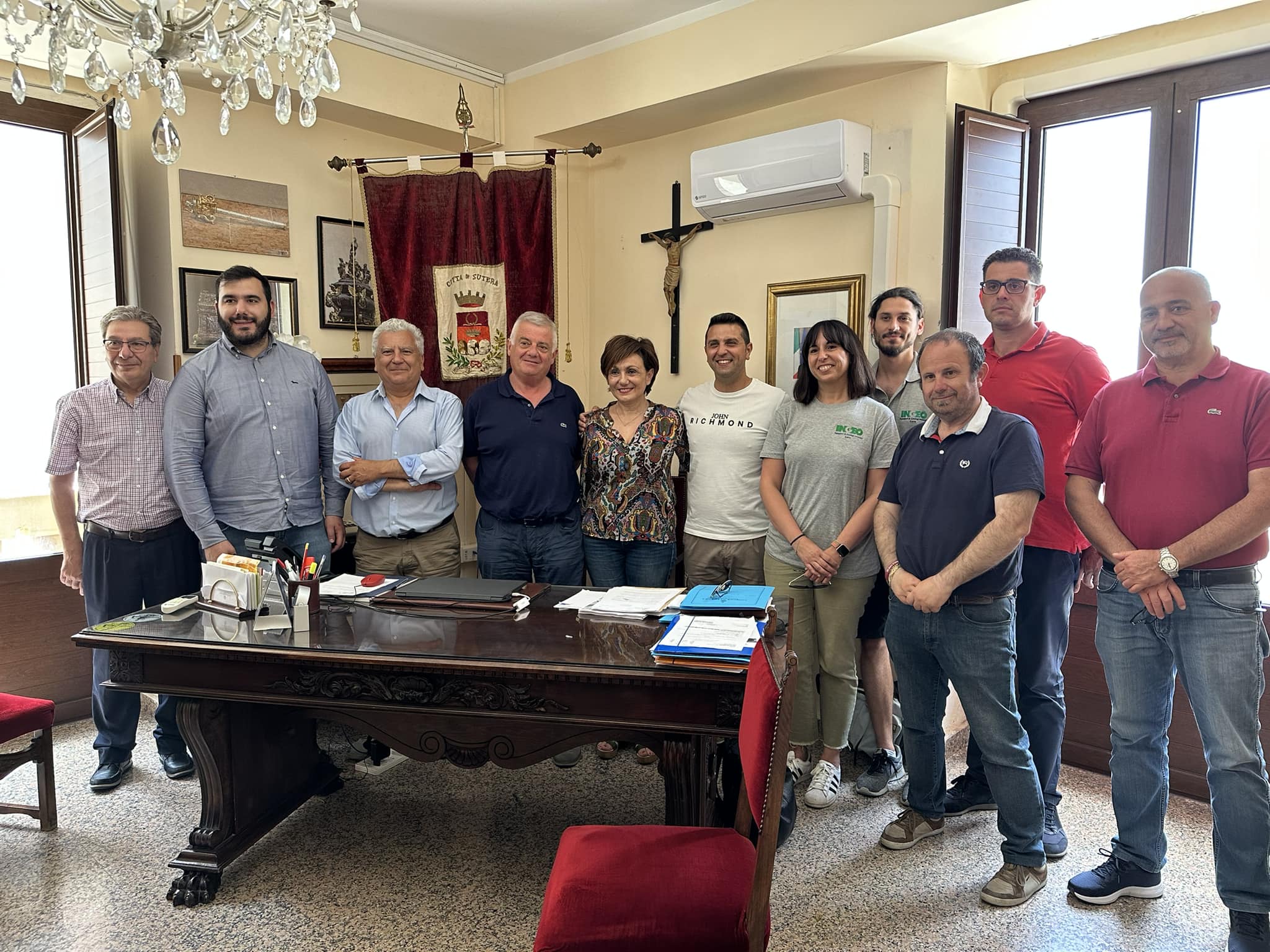 Sutera. Firmato contratto per progettare miglioramento assetto idrogeologico Monte San Paolino e quartiere Rabato