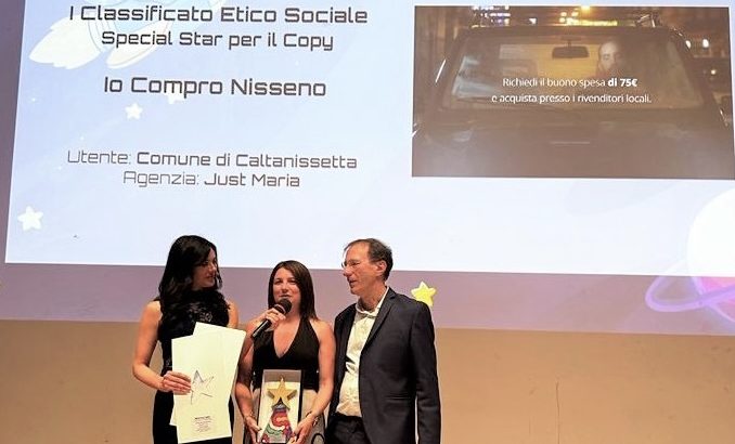 Io compro Nisseno: il video del Comune vince il premio tecnico della pubblicità al Mediastars