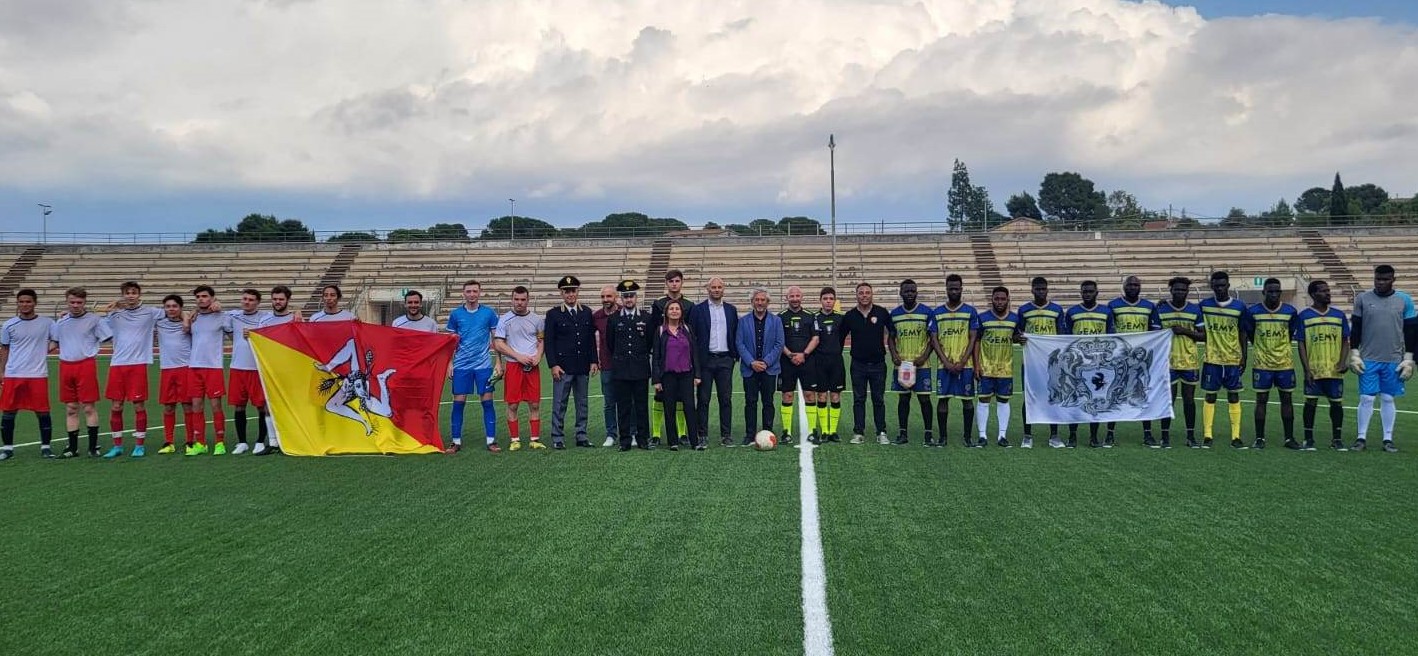 Caltanissetta. Il Questore allo stadio “Tomaselli” in occasione del “Trofeo Mare Nostrum”